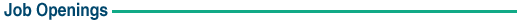 Job Openings header